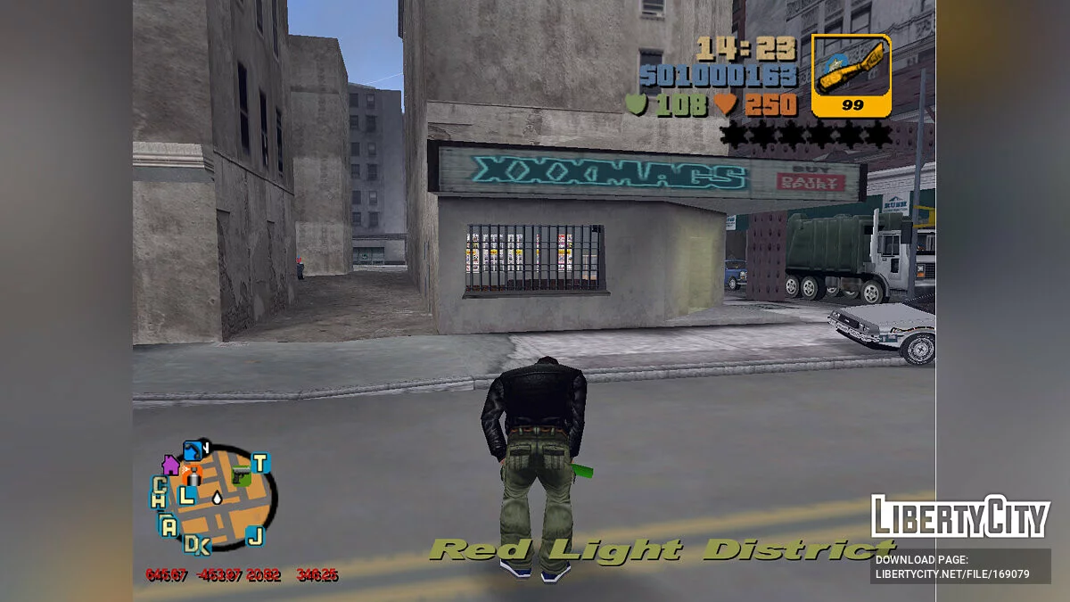 GTA Liberty - Расширение карты / GTA Vice City