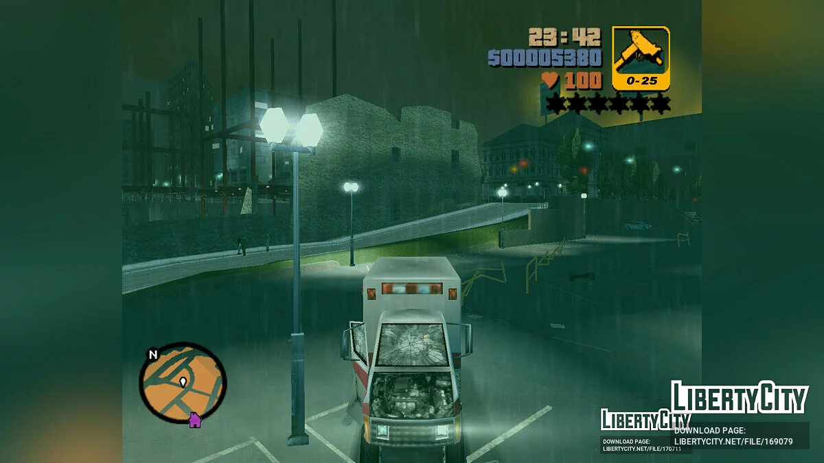 GTA Liberty - Расширение карты / GTA Vice City