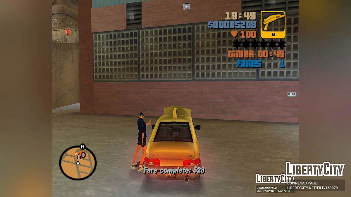 GTA Liberty - Расширение карты / GTA Vice City