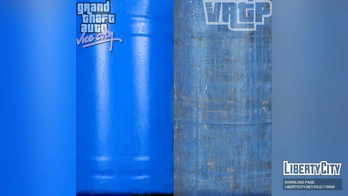 VRTP 1.5.5 - Сборник улучшенных текстур / GTA Vice City