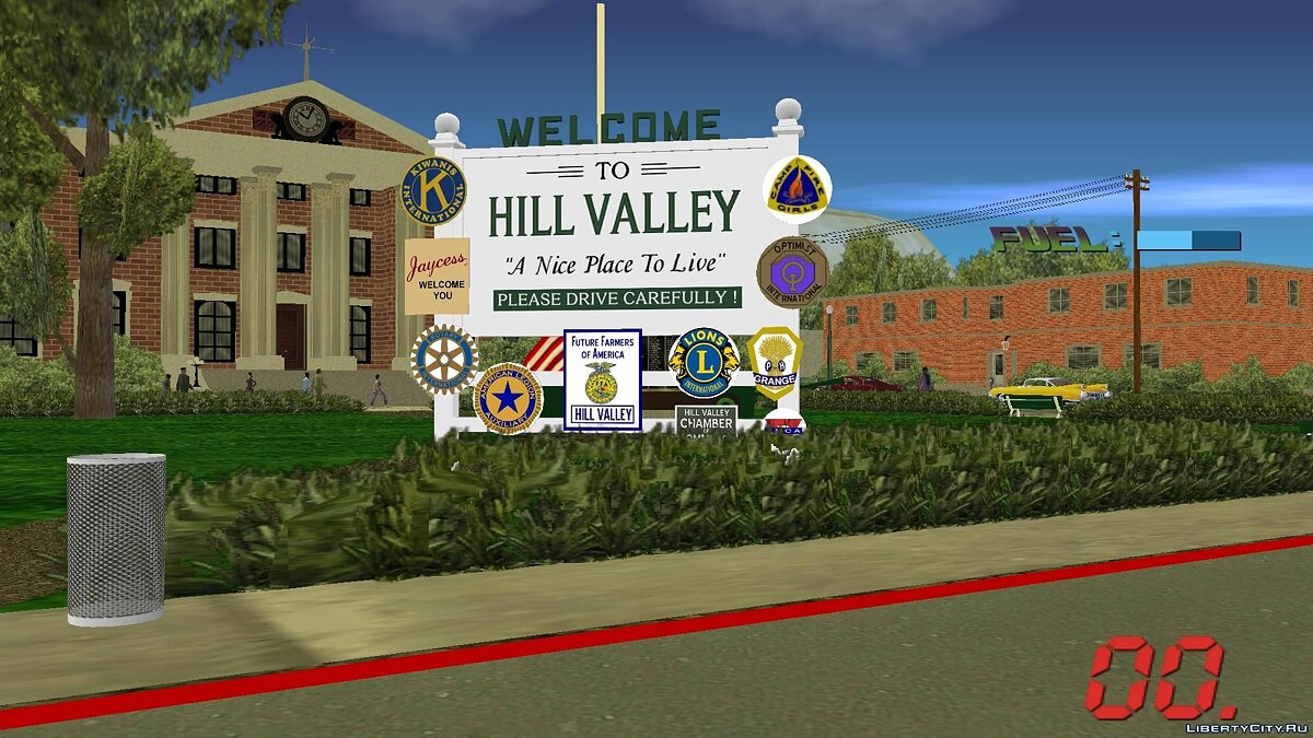 GTA Vice City BTTF Hill Valley 0.2e rus v1.0 by Delorean-DMC12 and PozitiVBttF для GTA Vice City - Картинка #3
