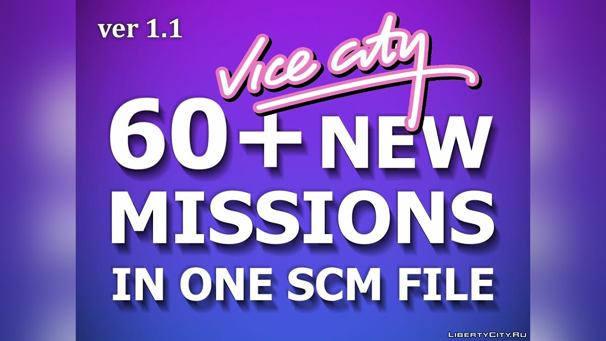 Vice City Big Mission Pack для GTA Vice City - Картинка #1