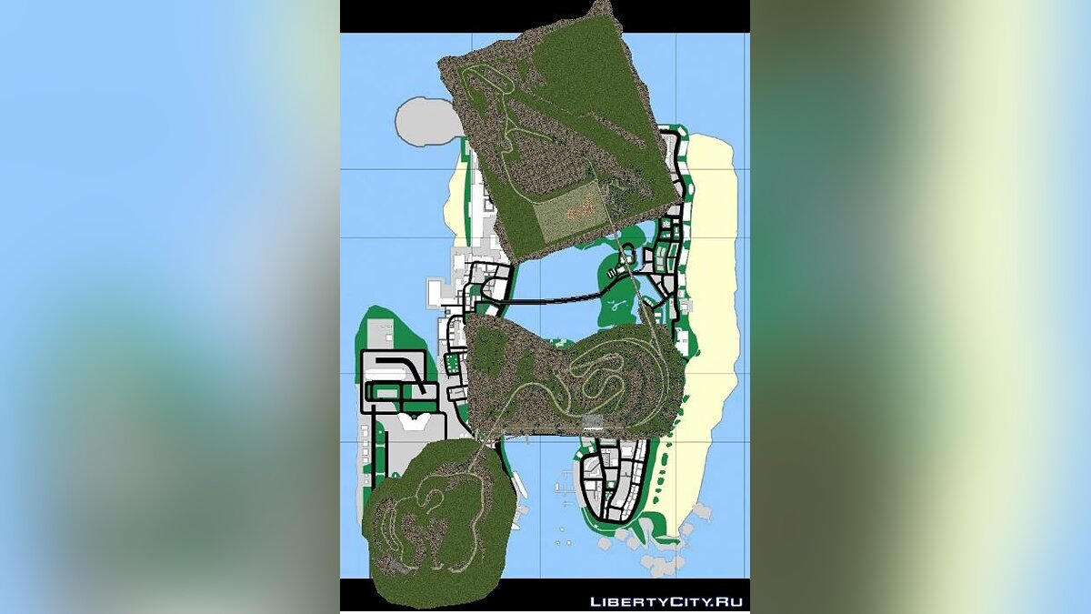 Парящие острова для GTA Vice City - Картинка #2