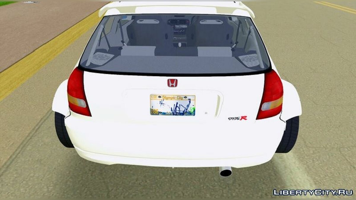 Honda Civic Type R '97 для GTA Vice City - Картинка #4