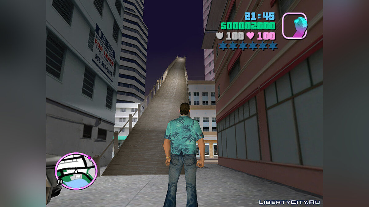 Скачать Длинная дорога в небо для GTA Vice City