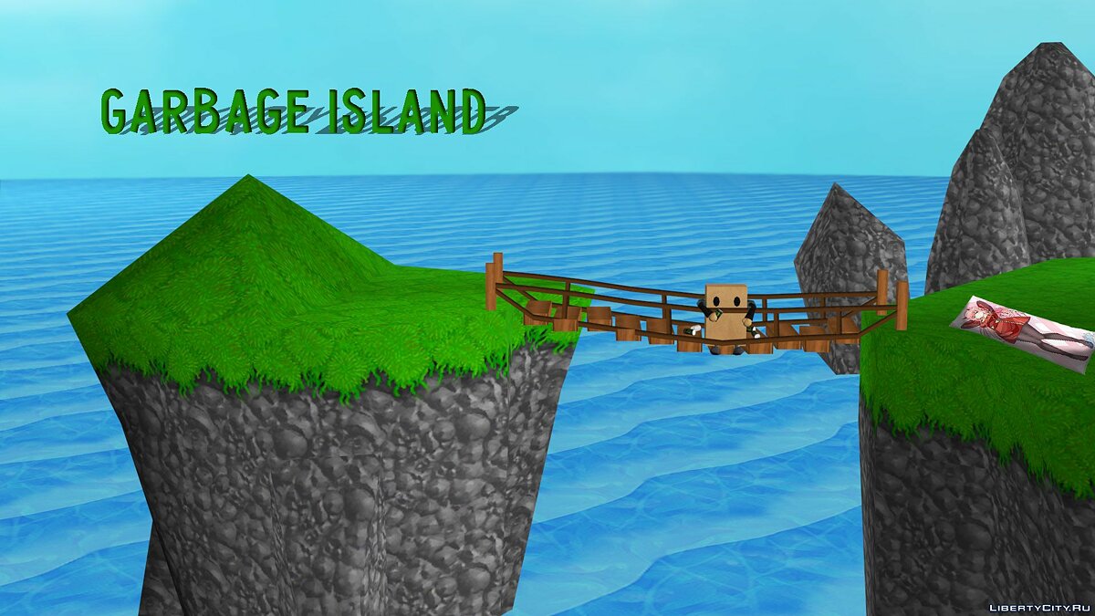 Garbage island for GTA Vice City - Картинка #1