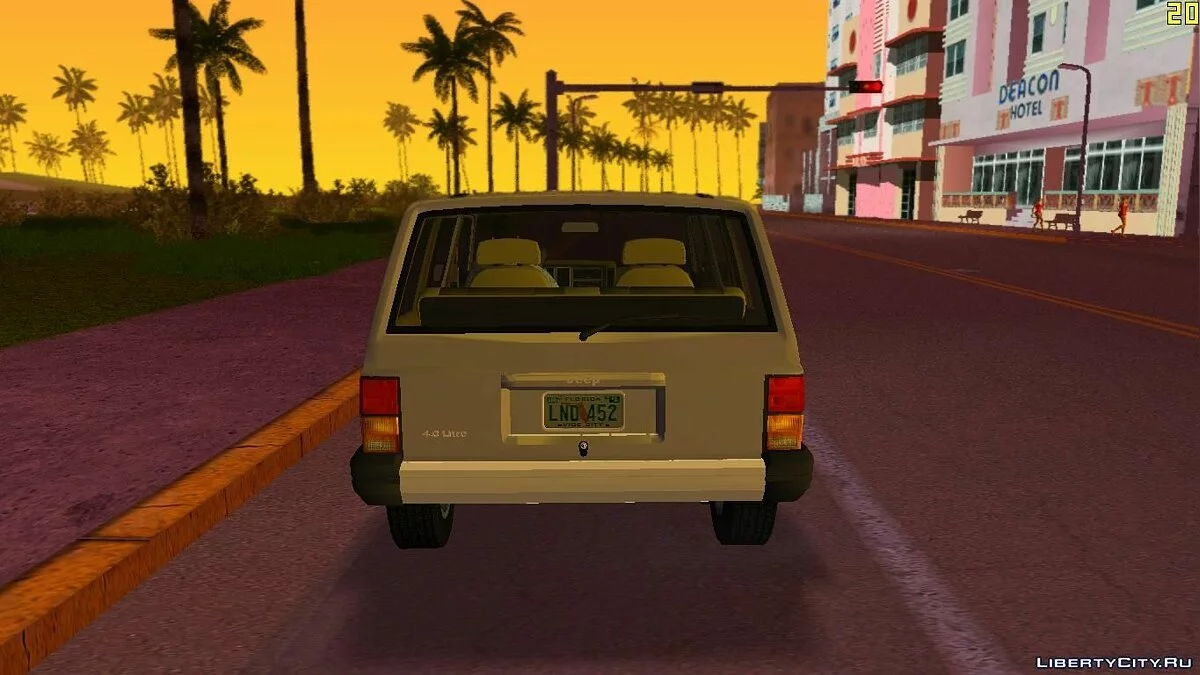 Jeep Cherokee XJ 1984-1991 / GTA Vice City