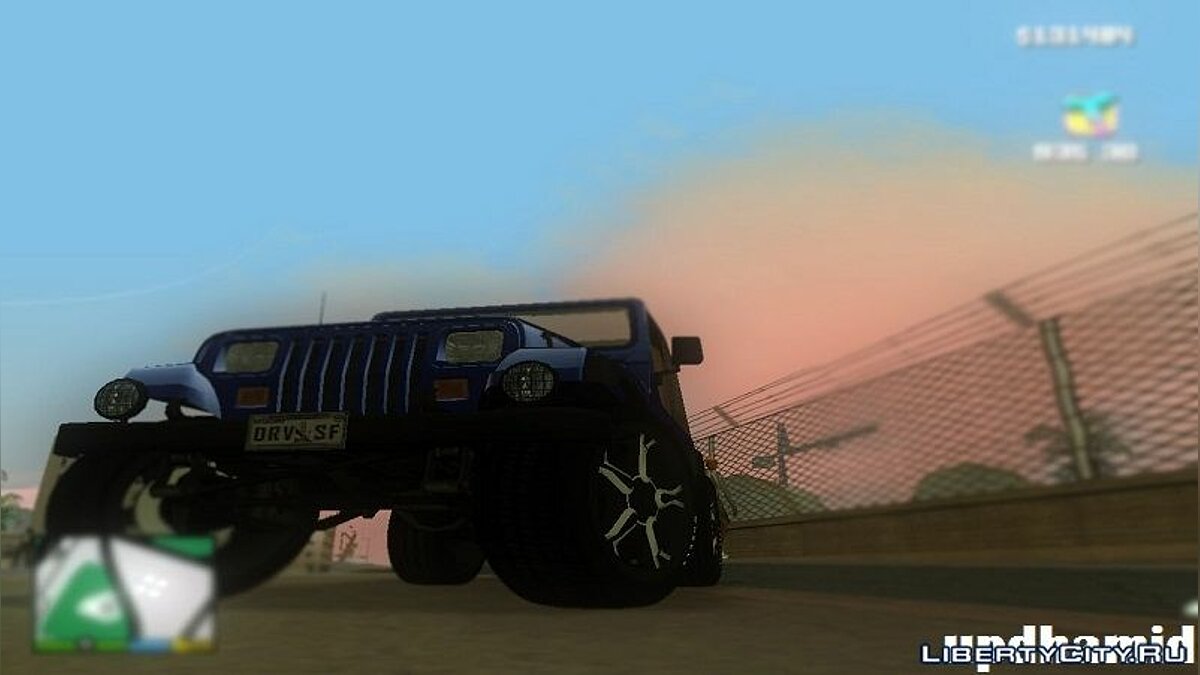 Jeep Wrangler for GTA Vice City - Картинка #1