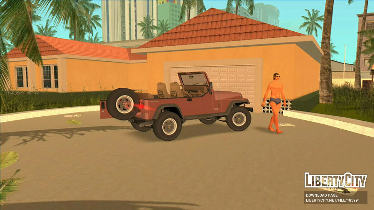 Jeep Wrangler '88 / GTA Vice City