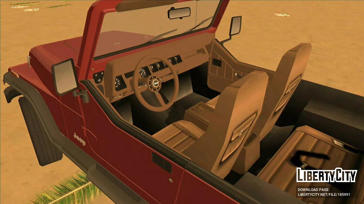 Jeep Wrangler '88 / GTA Vice City