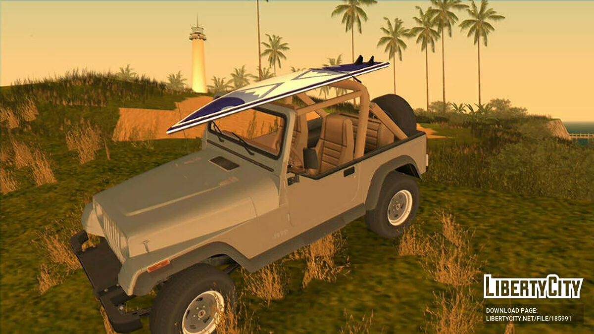 Jeep Wrangler '88 / GTA Vice City