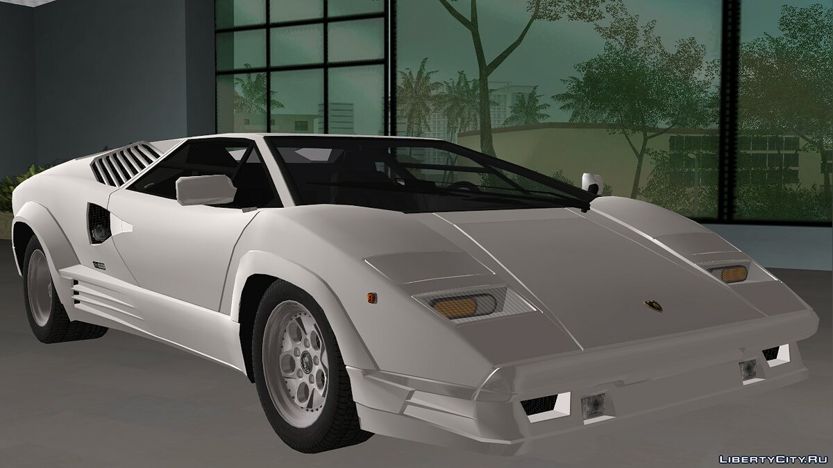 Lamborghini Countach 1988 25th Anniversary для GTA Vice City - Картинка #1