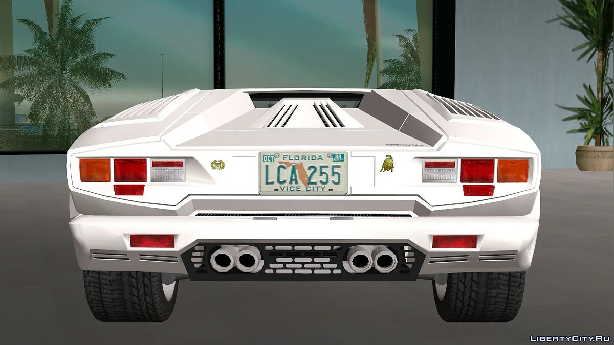 Lamborghini Countach 1988 25th Anniversary для GTA Vice City - Картинка #3