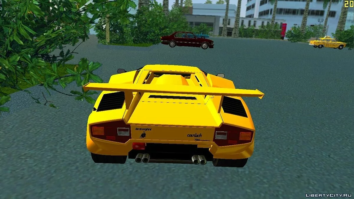 Lamborghini Countach LP5000 QV TT Custom / GTA Vice City