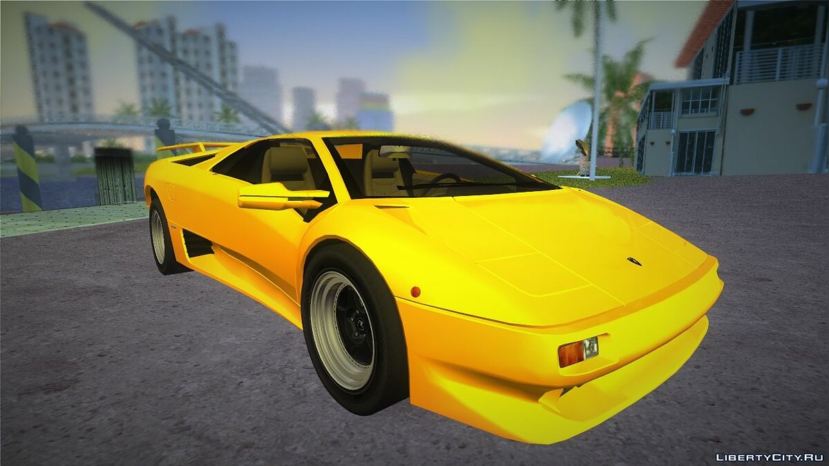 Lamborghini Diablo VTTT "Black Revel" для GTA Vice City - Картинка #3