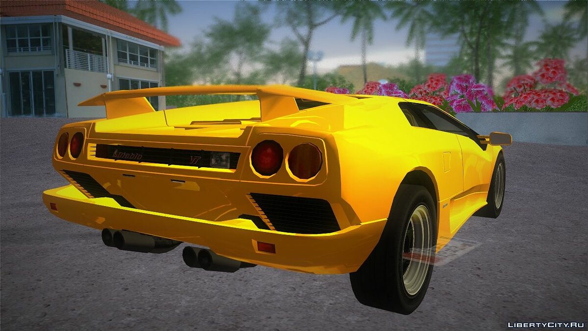 Lamborghini Diablo VTTT "Black Revel" для GTA Vice City - Картинка #2