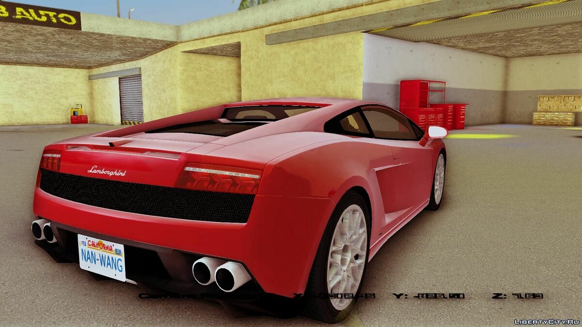 Lamborghini Gallardo LP 560-4 для GTA Vice City - Картинка #2
