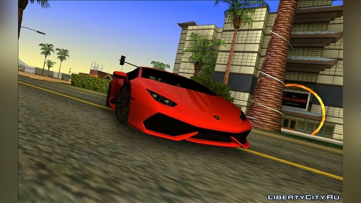 Lamborghini Huracan для GTA Vice City - Картинка #2
