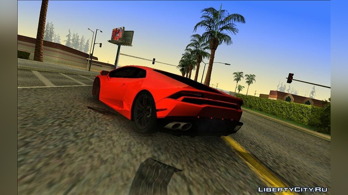 Lamborghini Huracan для GTA Vice City - Картинка #4