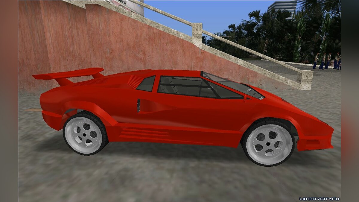Lamborghini Countach для GTA Vice City - Картинка #3