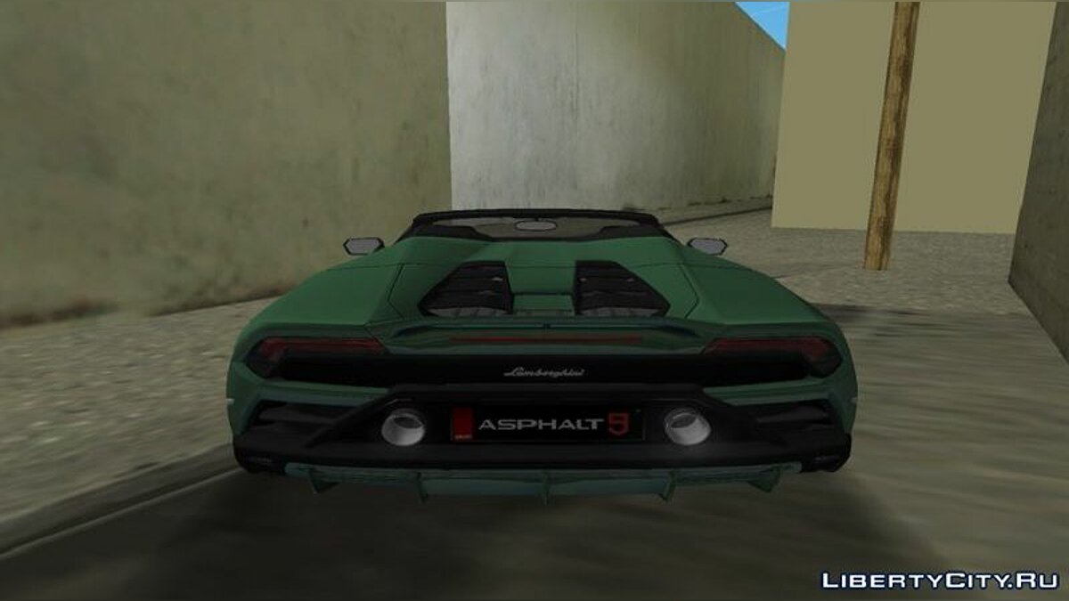 Lamborghini Huracan EVO Spyder для GTA Vice City - Картинка #2