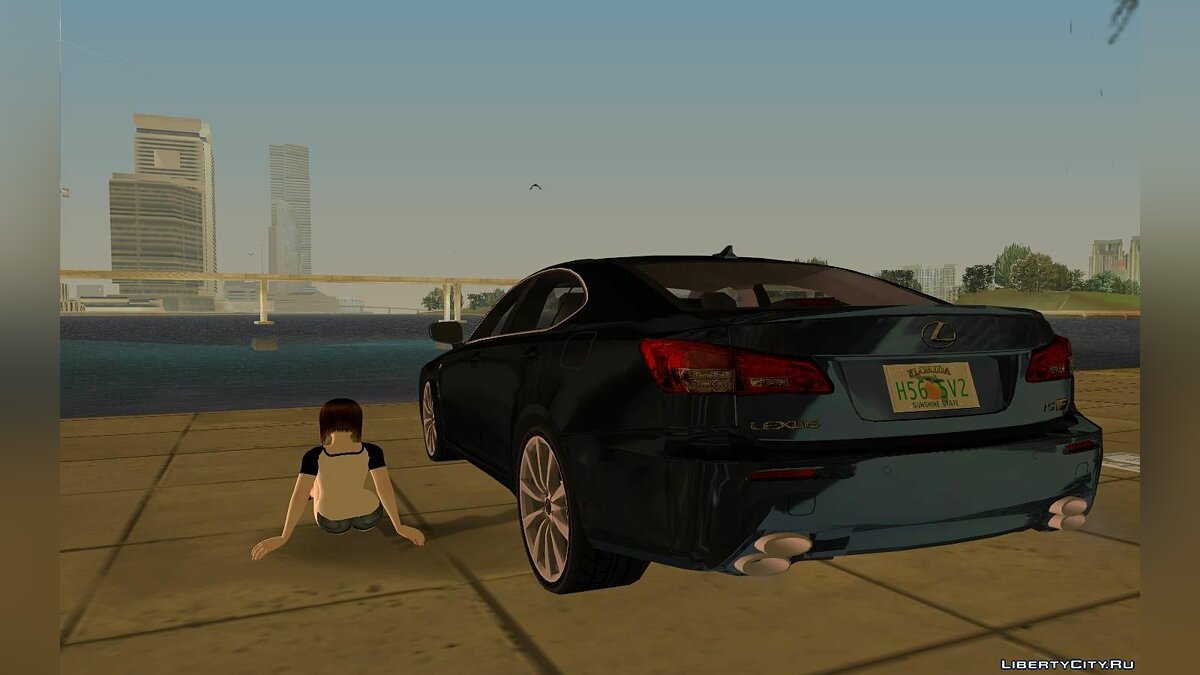 Lexus ISF для GTA Vice City - Картинка #1