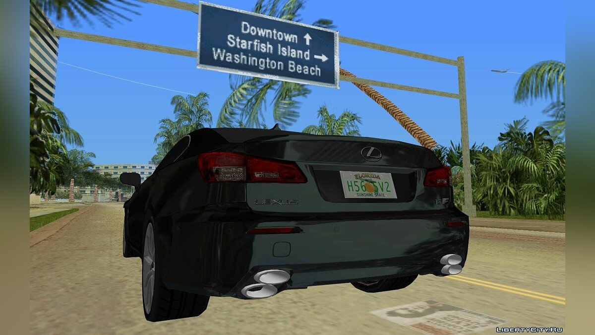 Lexus ISF для GTA Vice City - Картинка #3