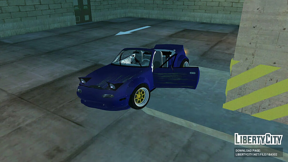 Mazda Miata MX-5 '89 Rocket Bunny / GTA Vice City