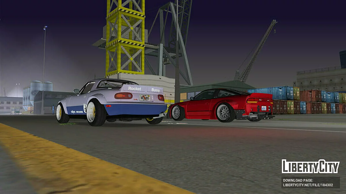 Mazda Miata MX-5 '89 Rocket Bunny / GTA Vice City