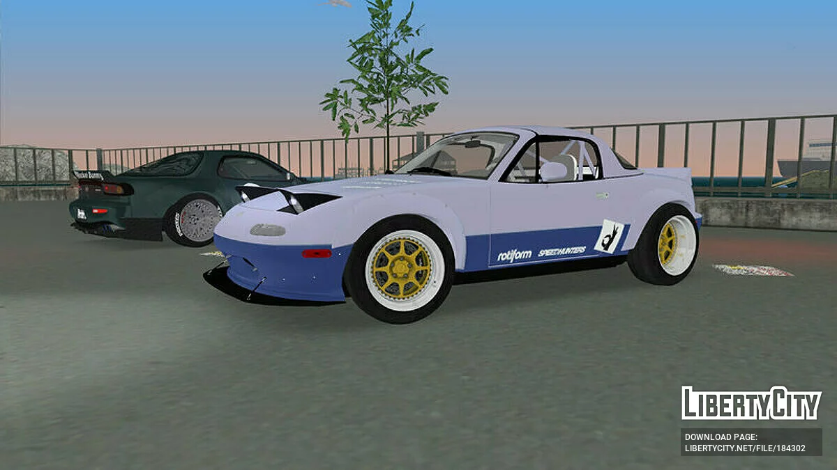 Mazda Miata MX-5 '89 Rocket Bunny / GTA Vice City