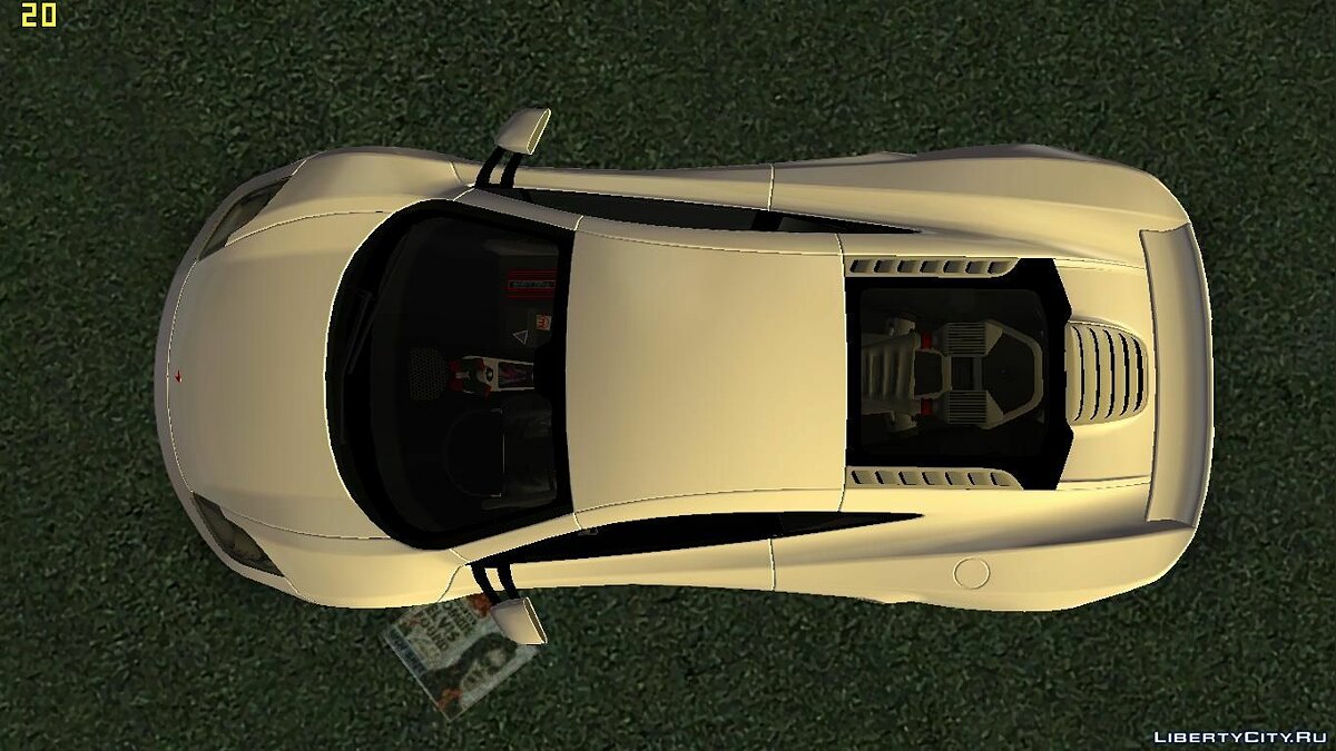 McLaren MP4-12C "TT Black Revel" для GTA Vice City - Картинка #3