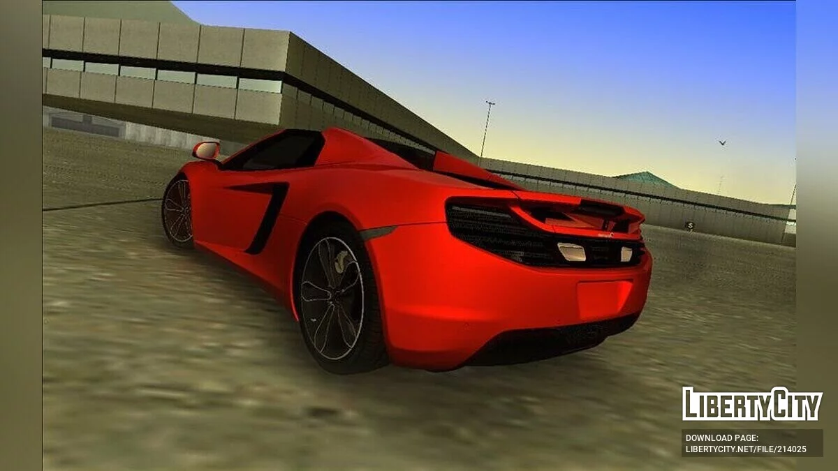 McLaren MP4-12C Spider / GTA Vice City