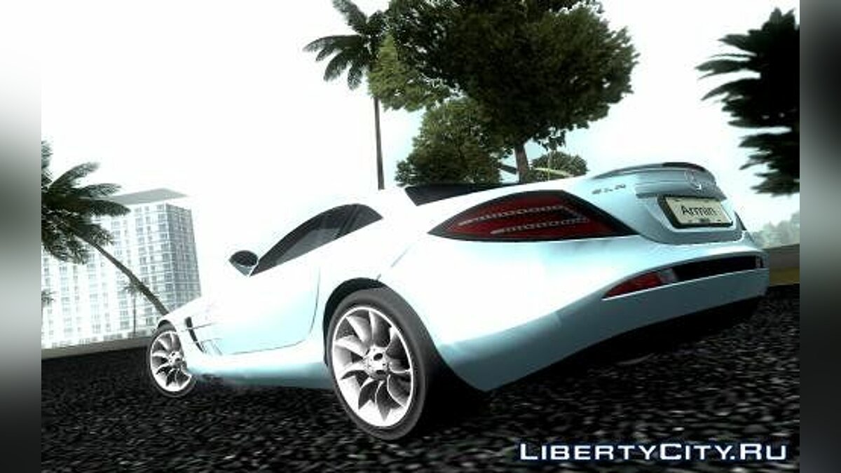 Mercedes Benz SLR McLaren для GTA Vice City - Картинка #1
