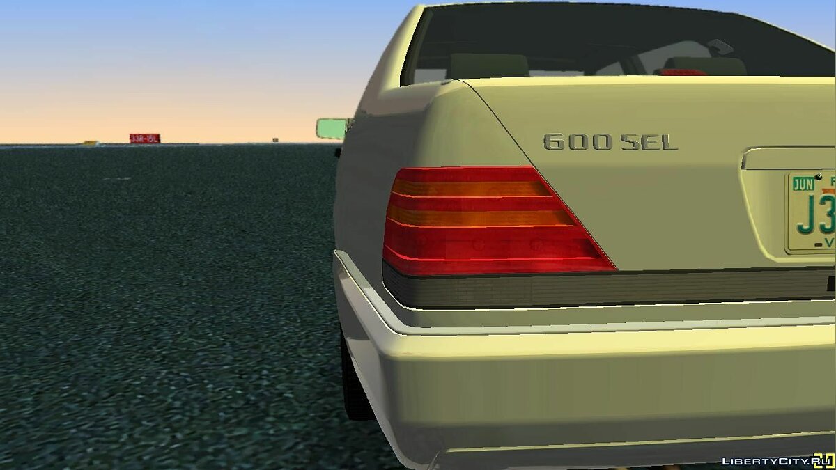 Mercedes-Benz 600SEL (W140) '91 for VC для GTA Vice City - Картинка #4