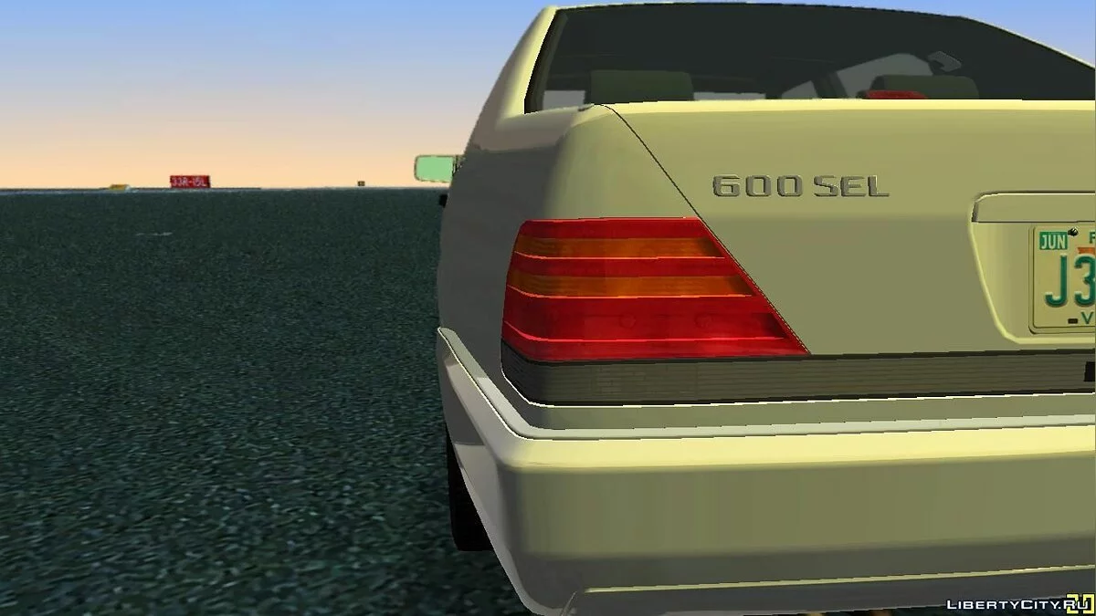 Mercedes-Benz 600SEL (W140) \'91 for VC / GTA Vice City
