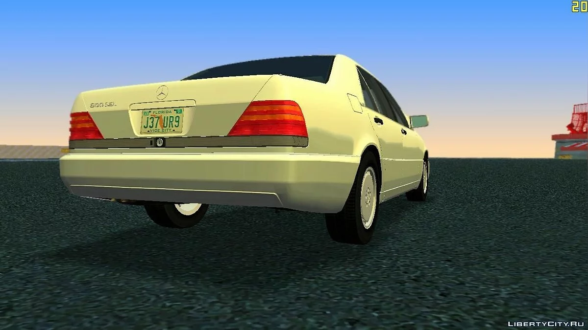 Mercedes-Benz 600SEL (W140) \'91 for VC / GTA Vice City