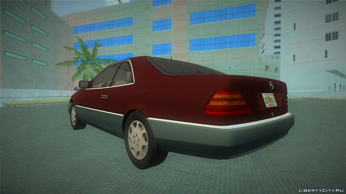 Mercedes-Benz 600SEC (C140) 1992 / GTA Vice City