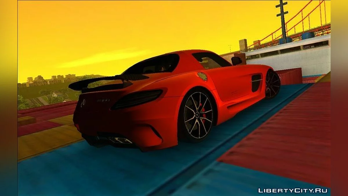 Mercedes-Benz SLS AMG Black Series / GTA Vice City