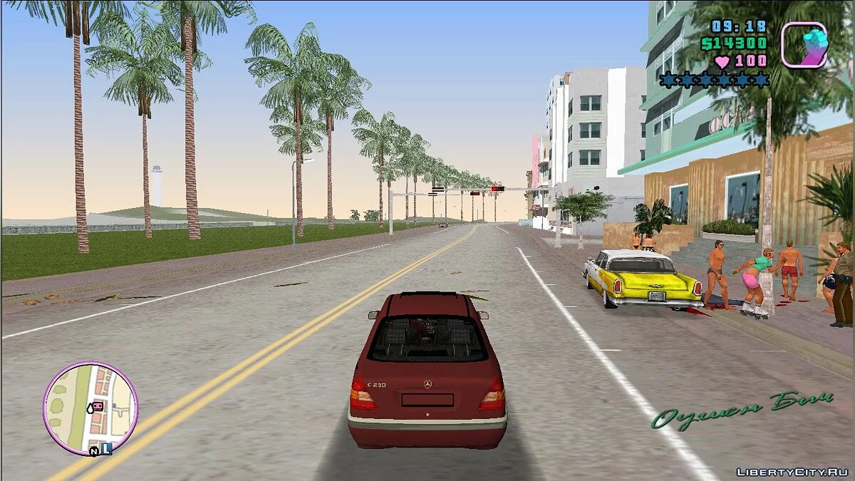 Mercedes-Benz W202 C230 / GTA Vice City