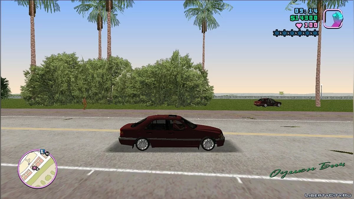 Mercedes-Benz W202 C230 / GTA Vice City