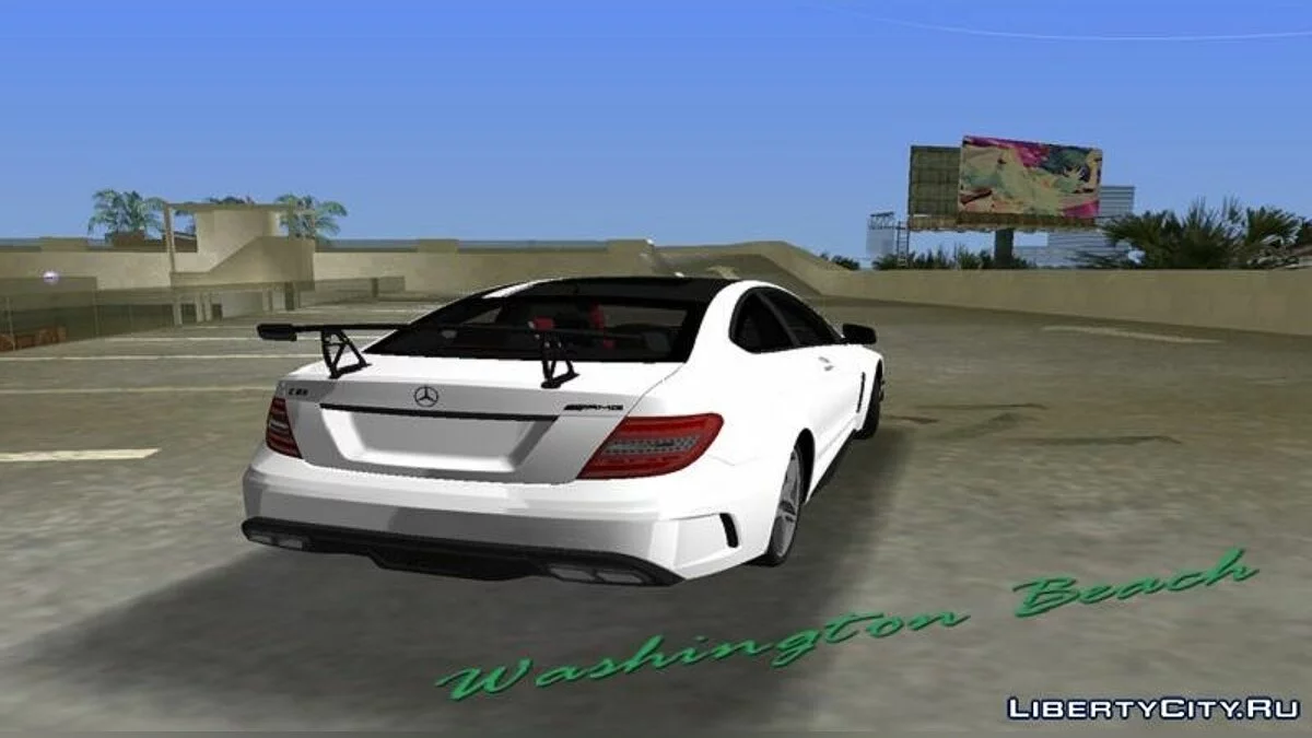 Mercedes-Benz C63 AMG Black Series Coupe & Liberty Walk / GTA Vice City