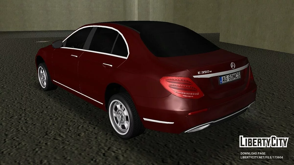 Mercedes-Benz E Class 2016 / GTA Vice City