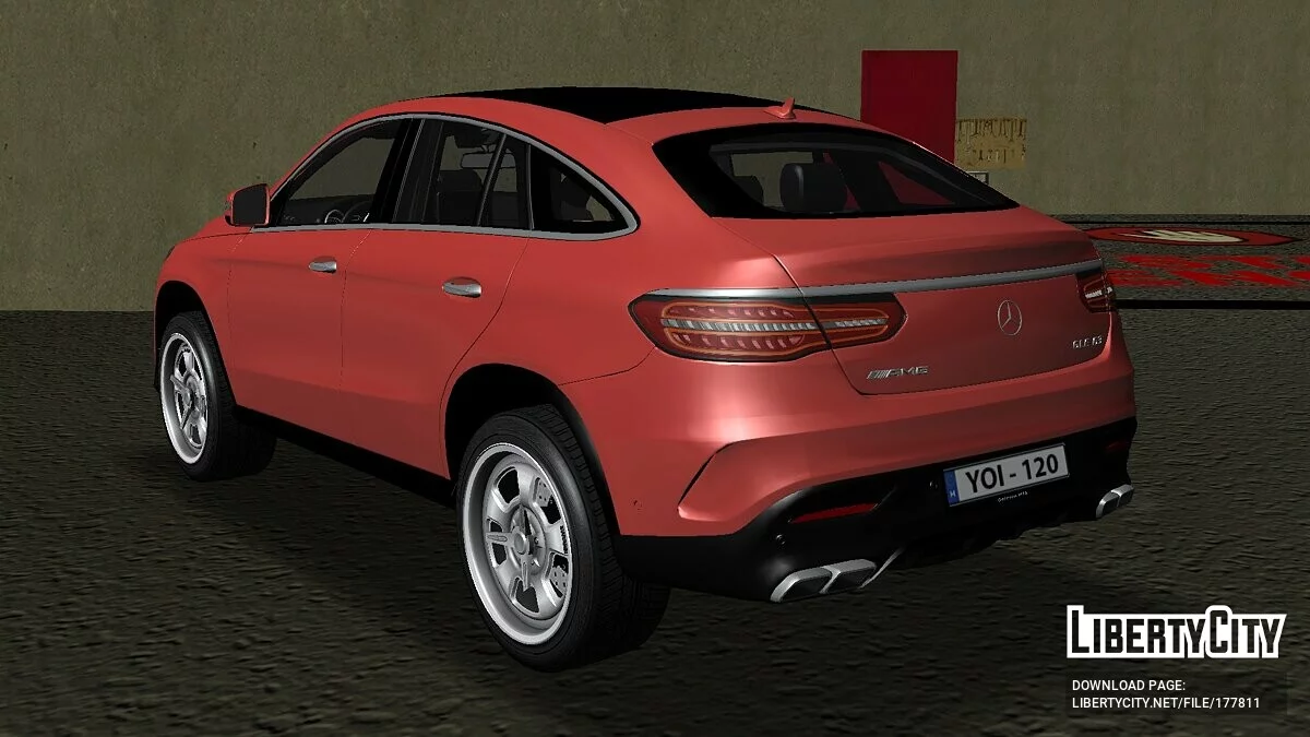 Mercedes-Benz GLE 63 / GTA Vice City