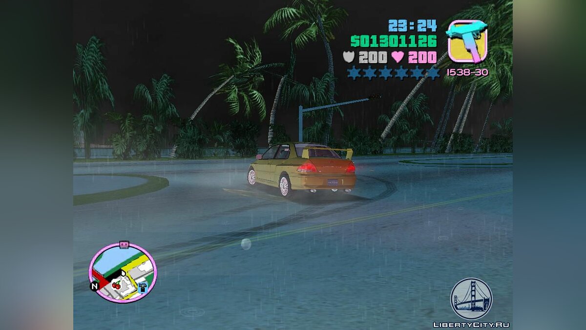 Mitsubishi Lancer Evo 7 для GTA Vice City - Картинка #1