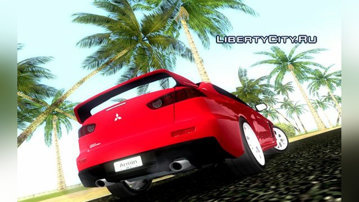 Mitsubishi Lancer Evo X для GTA Vice City - Картинка #1