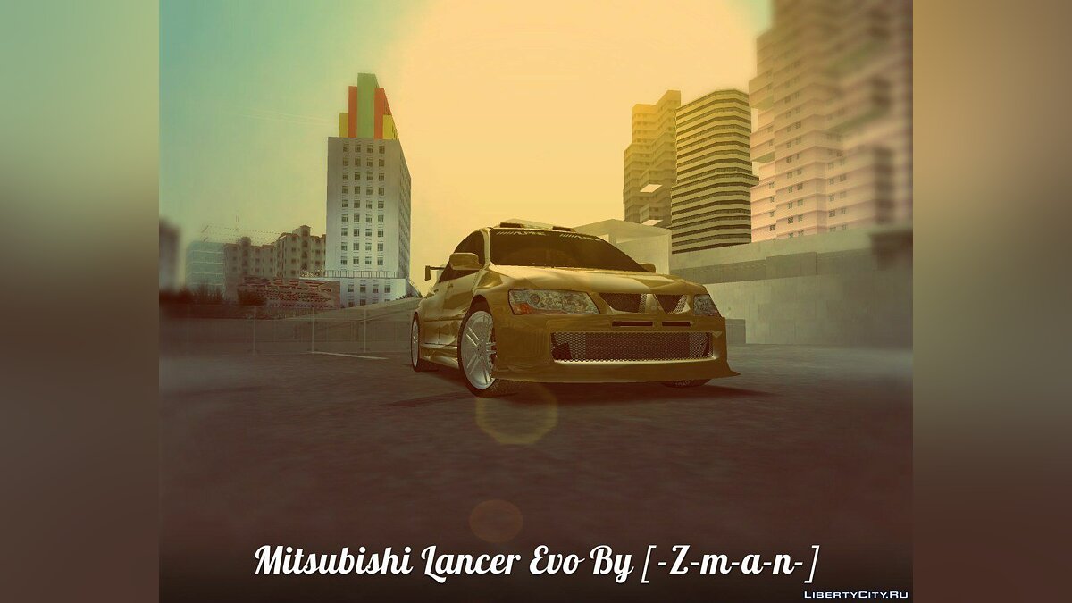 Mitsubishi Lancer Evo for GTA Vice City - Картинка #3