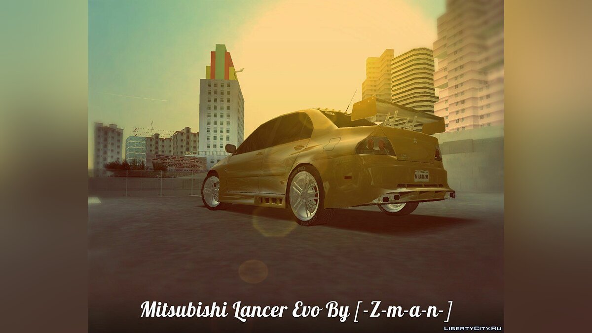 Mitsubishi Lancer Evo for GTA Vice City - Картинка #2