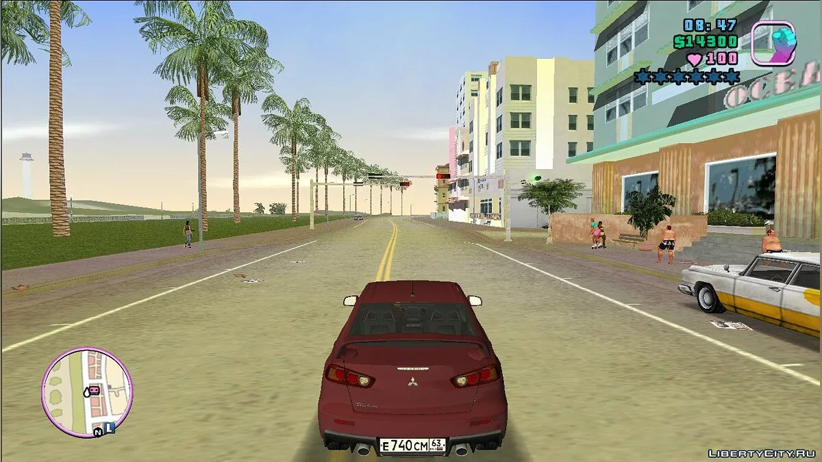 Mitsubishi Lancer Evolution X / GTA Vice City