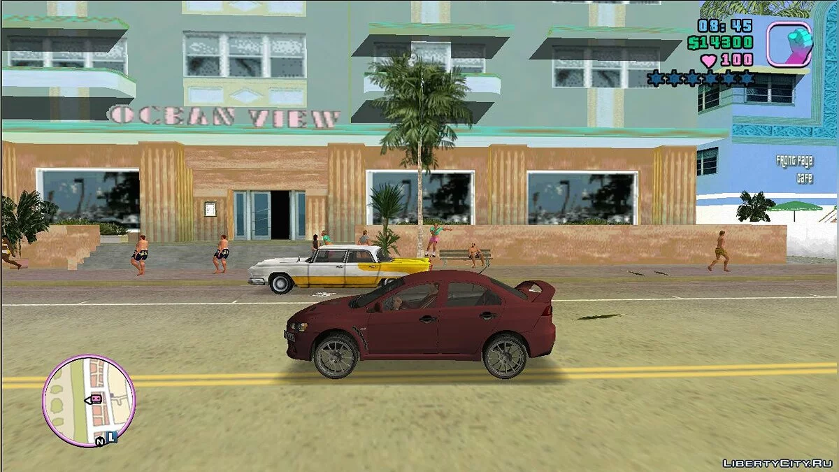 Mitsubishi Lancer Evolution X / GTA Vice City