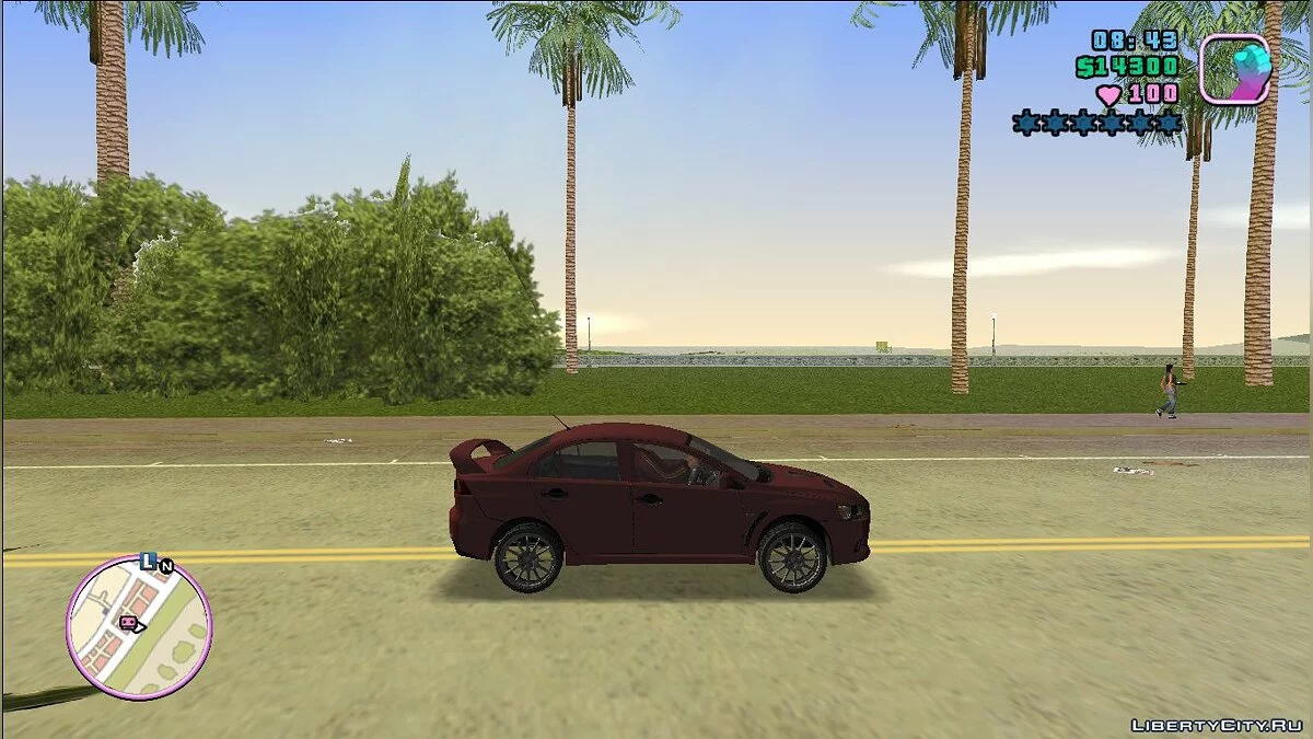 Mitsubishi Lancer Evolution X / GTA Vice City